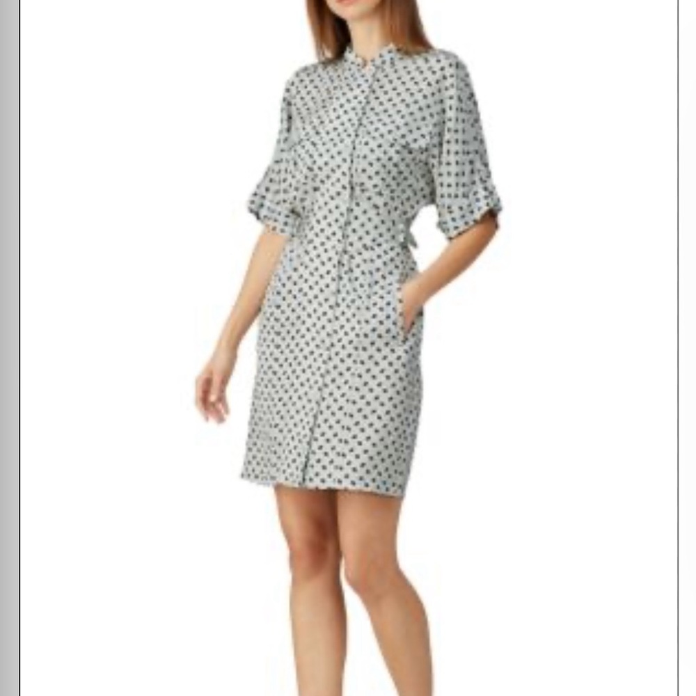 Equipment Absalone Geometric Shirtdress, size 00